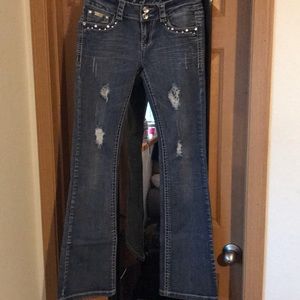 LA Idol studded jeans